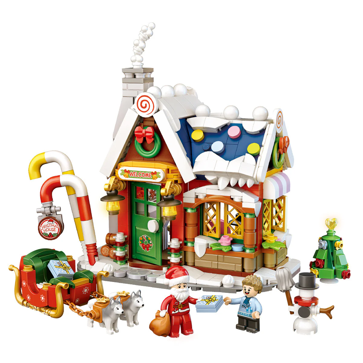 Christmas House 俐智LOZ 1223