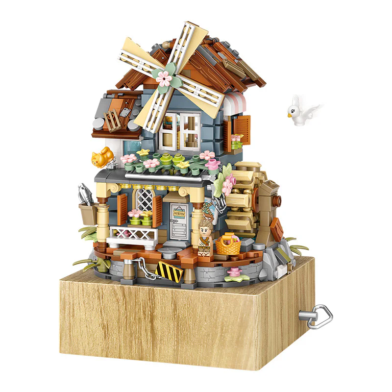 The windmill, the soundbox 俐智LOZ 1239