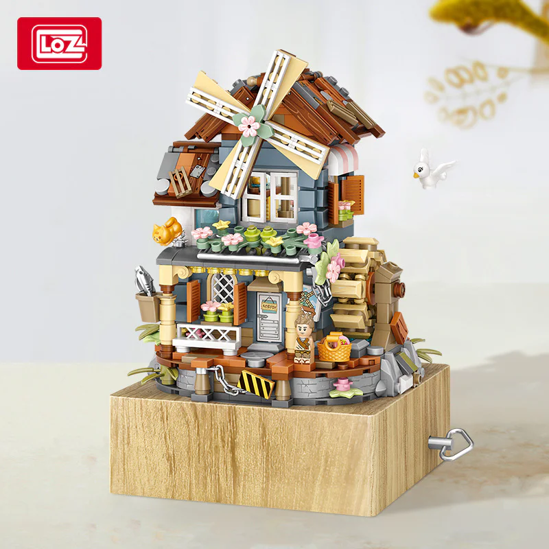 The windmill, the soundbox 俐智LOZ 1239 image 1