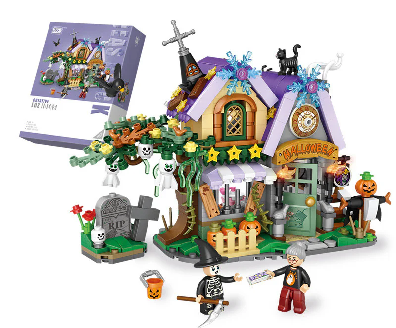 Halloween house 俐智LOZ 1233 image 1