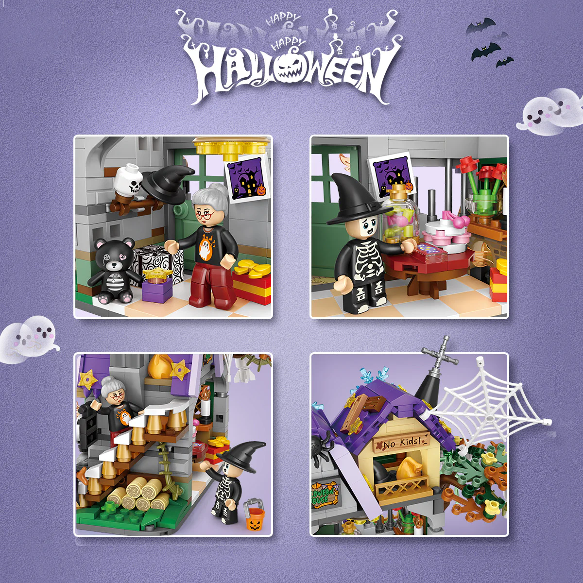 Halloween house 俐智LOZ 1233 image 3