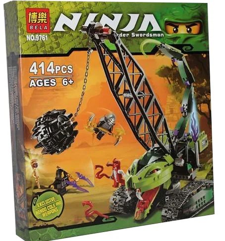 Venomous Fang Giant Anaconda Crushing Machine 乐高 LEGO 9457 image 1