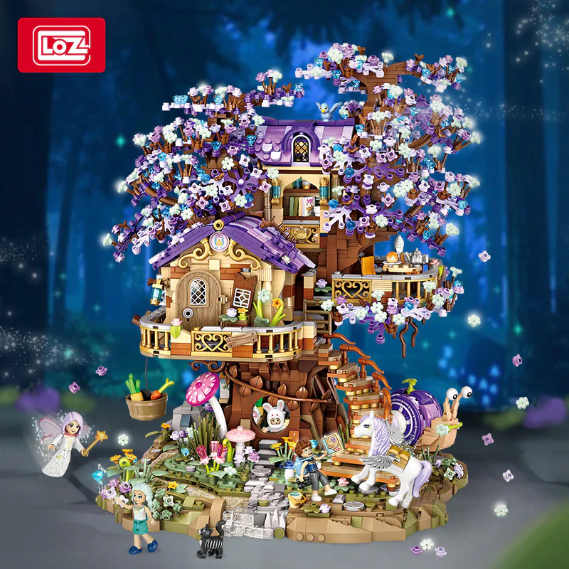 Pixie Tree House 俐智LOZ 1065 image 1