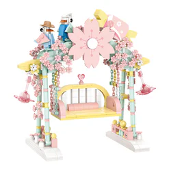 A flower swing