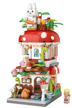 Mini Street View: Mushroom House