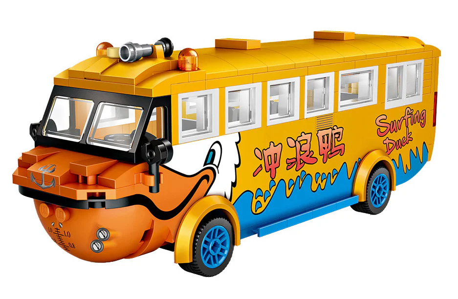 A surfing duck bus 俐智LOZ 1115