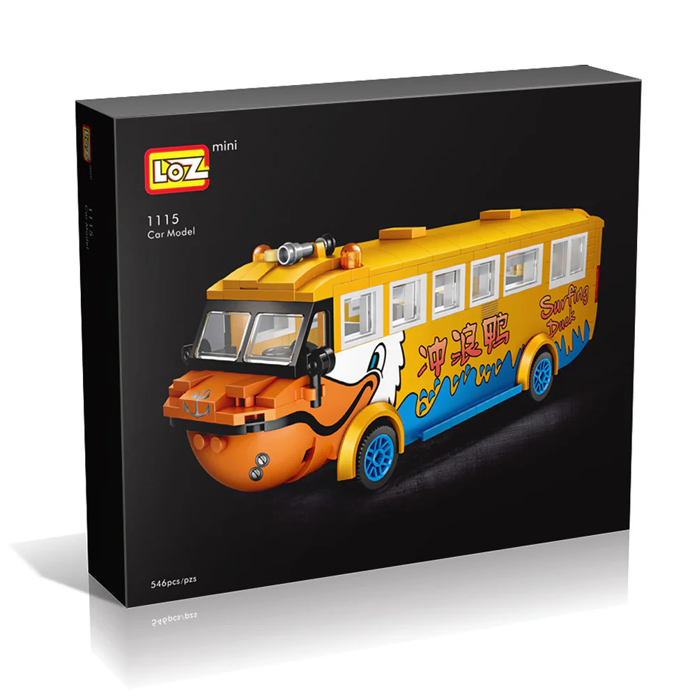 A surfing duck bus 俐智LOZ 1115 image 1