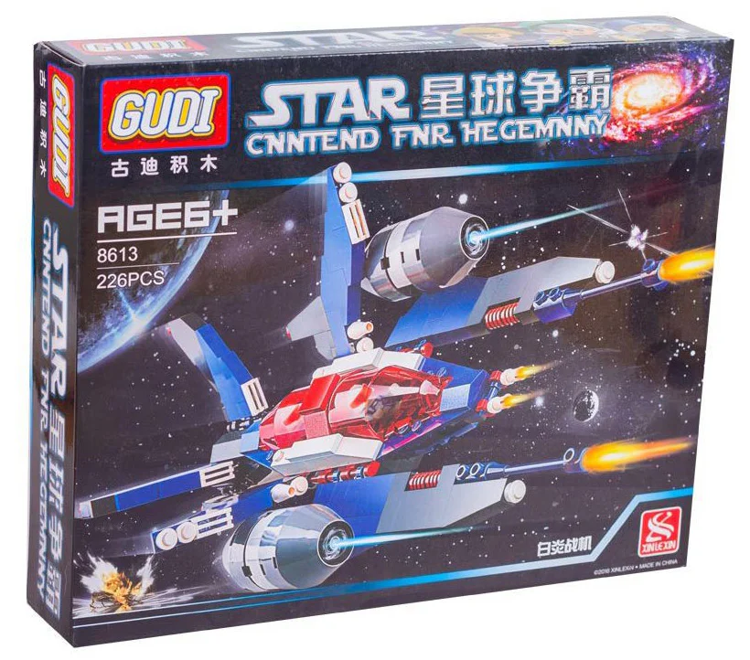 Star rivalry: White Inflammation Aircraft 古迪 GUDI 8613 image 2