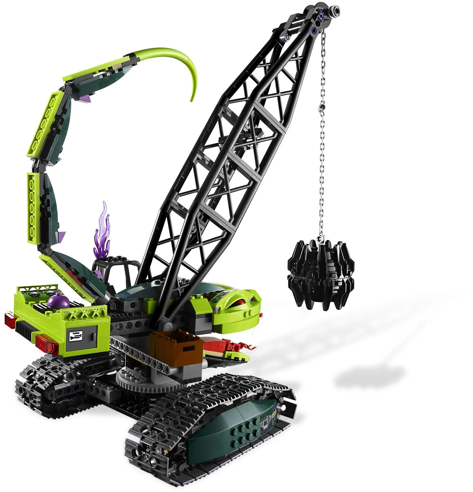 Venomous Fang Giant Anaconda Crushing Machine 乐高 LEGO 9457 image 5