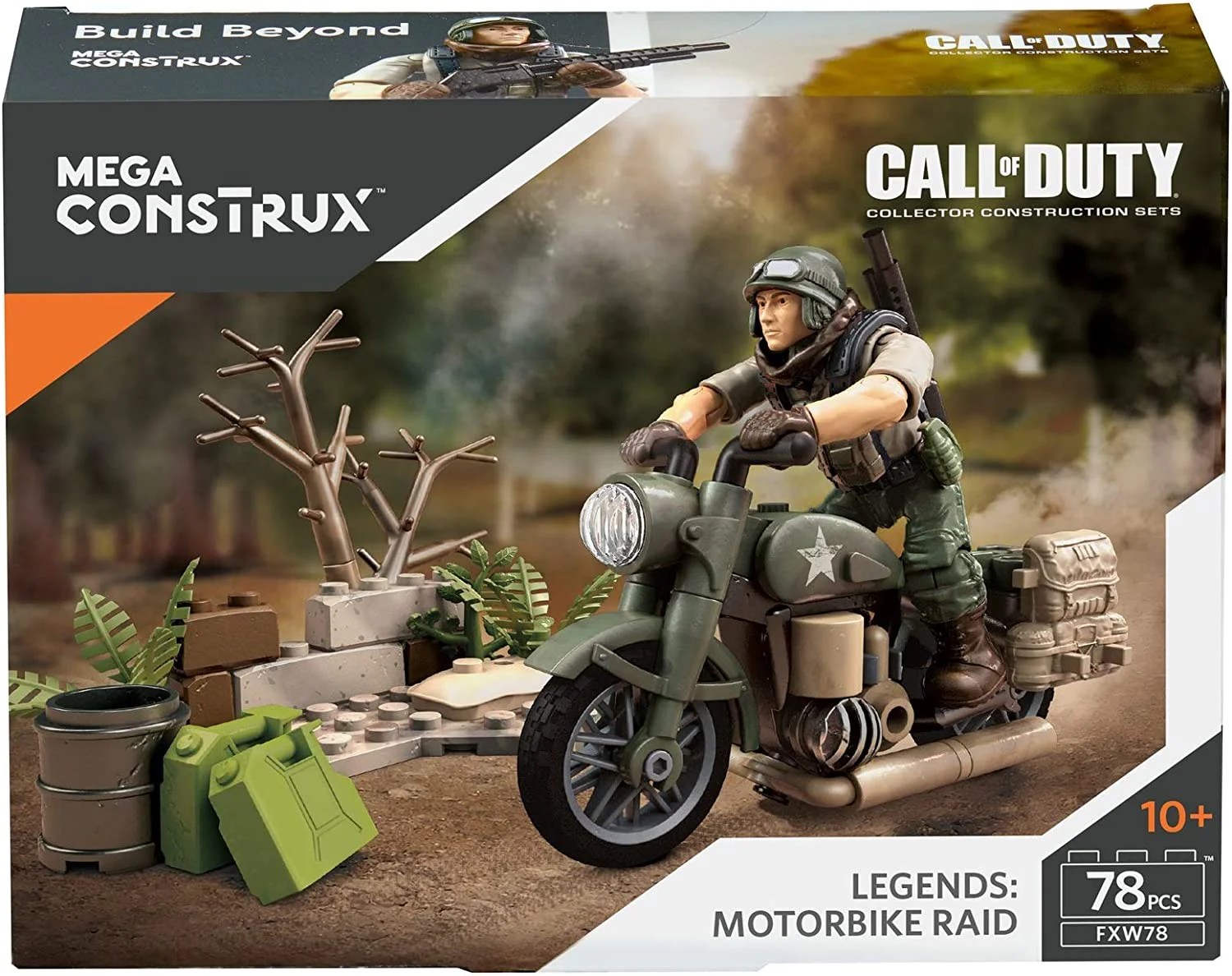 Mission call: motorcycle raid 美家宝/美高 MegaBloks FXW78 image 1