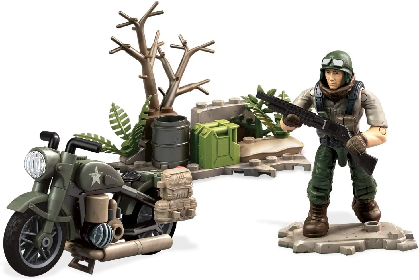 Mission call: motorcycle raid 美家宝/美高 MegaBloks FXW78 image 2