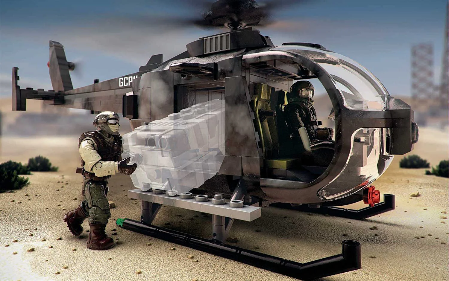 Mission Call: Special combat helicopters 美家宝/美高 MegaBloks GCP11 image 1