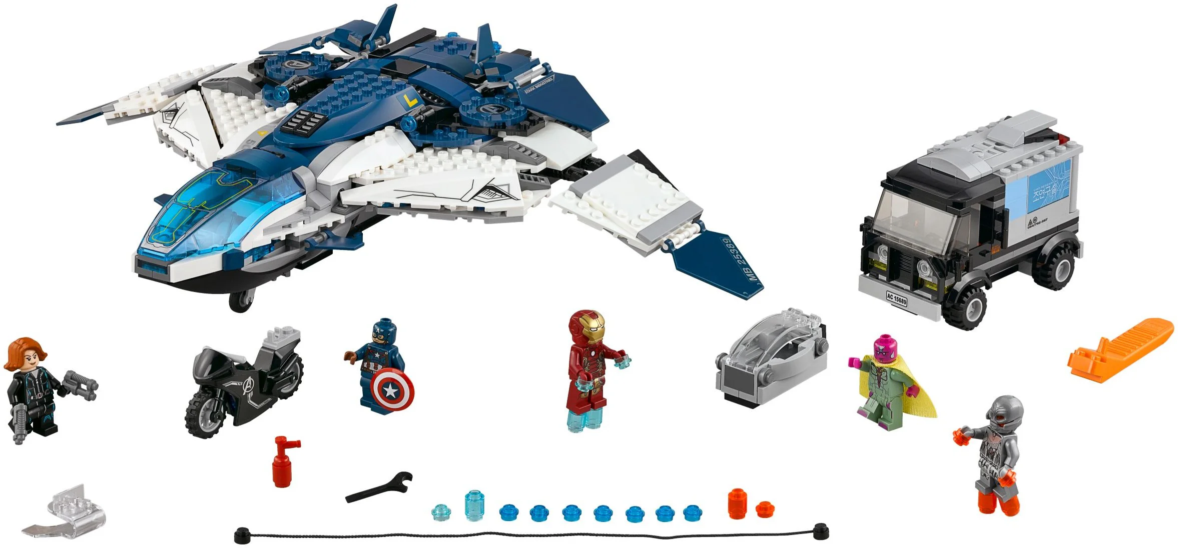 Avengers Quinjet City Chase Battle SY359