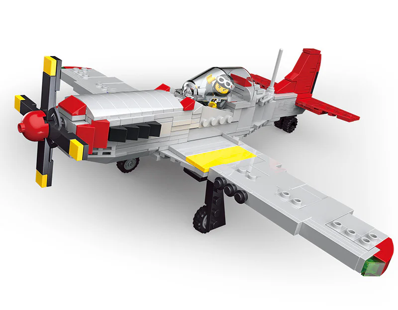 CLASSIC WORLD WAR II: P-51D FIGHTERS 杰星 JIESTAR 23042