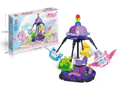 ♪ The flower fairy: ♪ The flower fairy spins ♪
