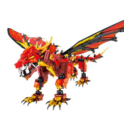Armored Dinosaur Series: Flaming Dragon