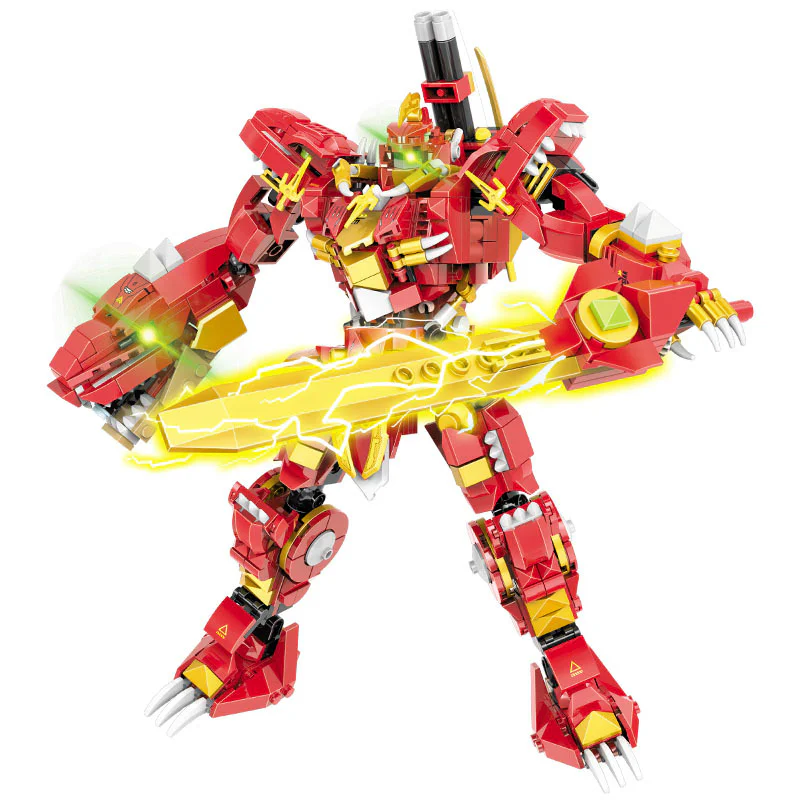 Armored Dinosaur Series: Armored Dragons 双高积木 30501