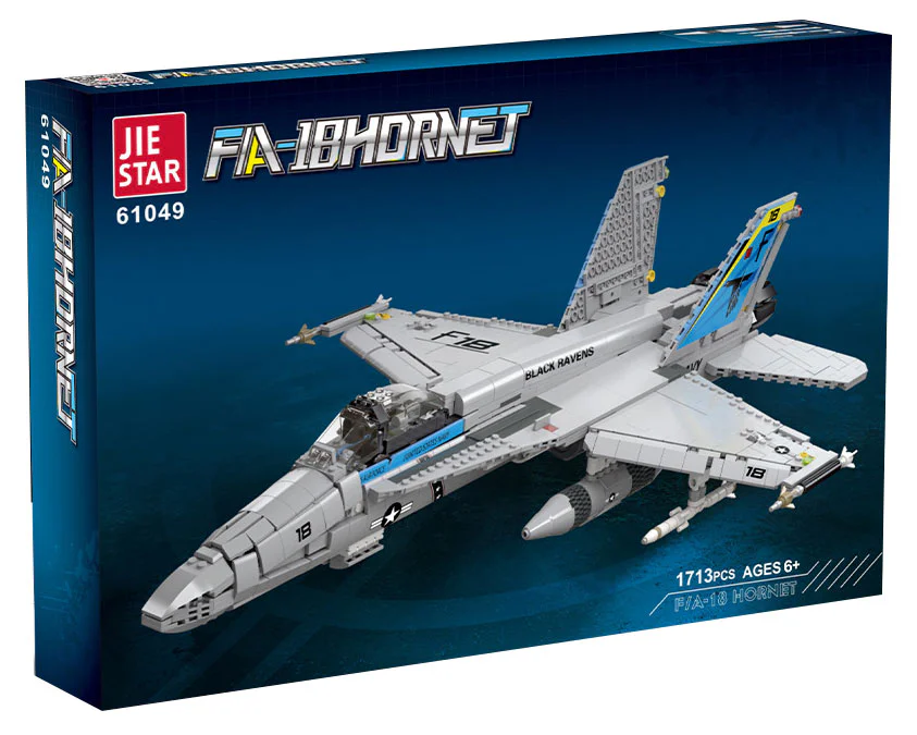 FA-18 HORNET FIGHTER 杰星 JIESTAR 61049 image 2