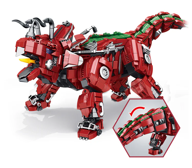 Light mechanical dinosaurs: large mechanical triangles 潘洛斯 PANLOSBRICK 611012