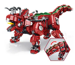 Light mechanical dinosaurs: large mechanical triangles