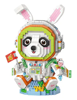 Tide game: Panda astronaut