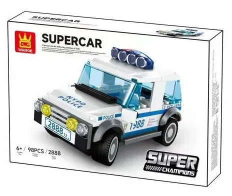 S88 POLICE VEHICLE 万格 WANGE/乐博士 Dr.Luck 2888 image 1