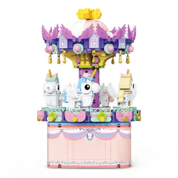 Rounded Horse Music Box