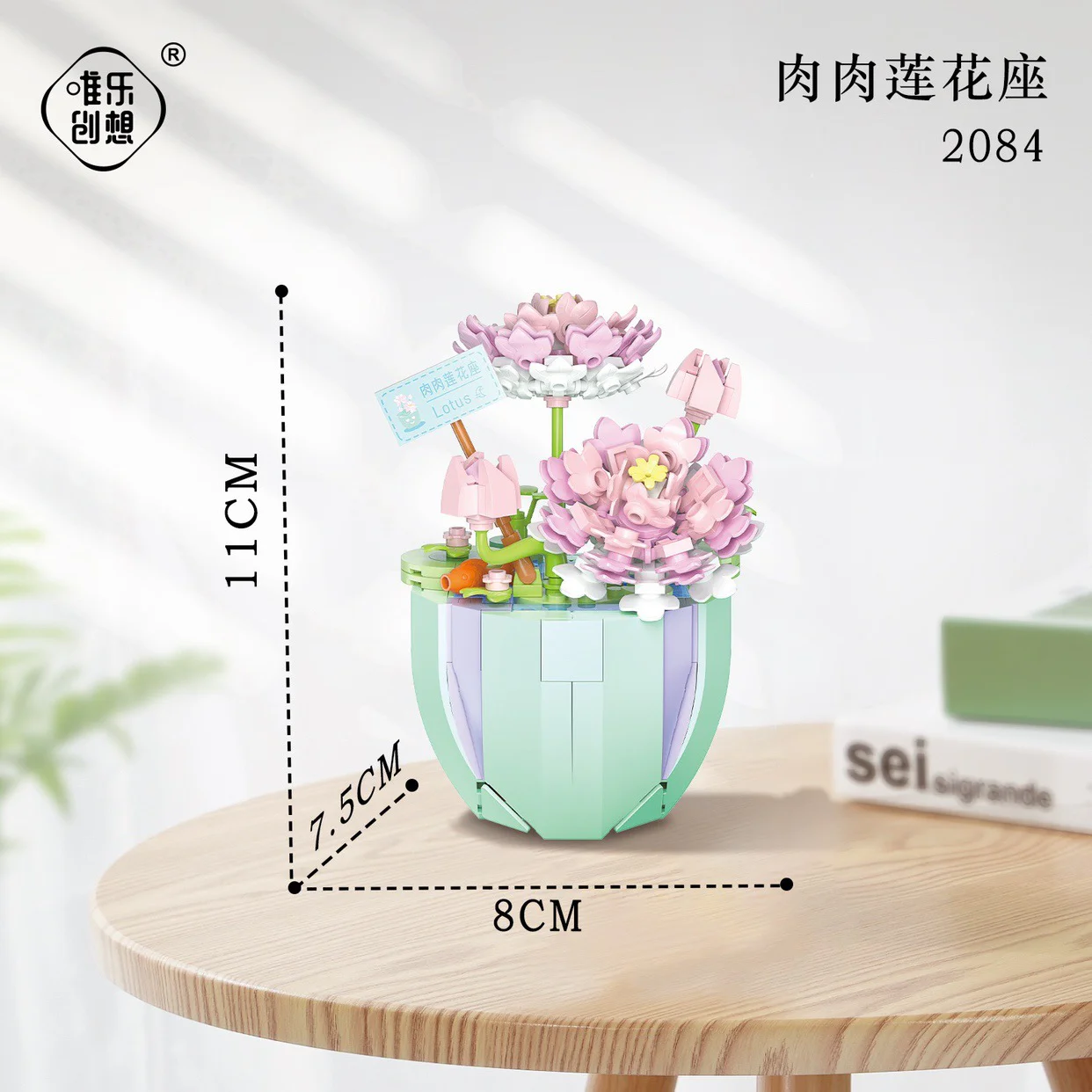 Flower Diary: Meat Lotus 唯乐创想 2084 image 2