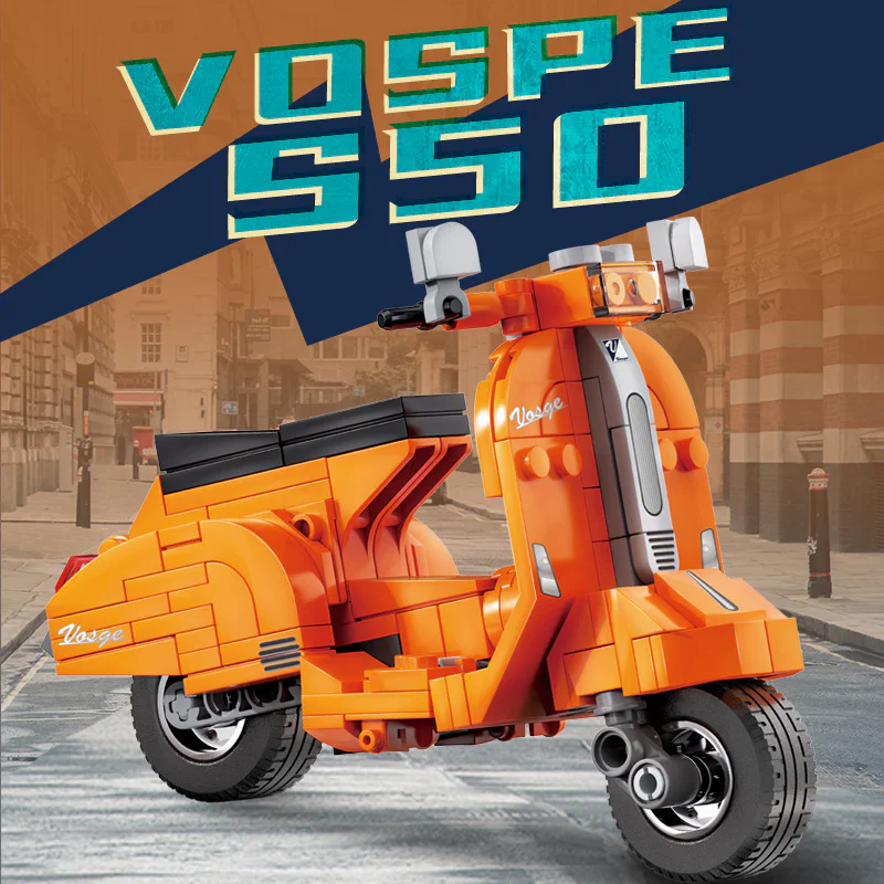 VOSPE-S50 CLASSIC MOTORCYCLE 开智 KAZI/高博乐 GBL KY6123 image 1