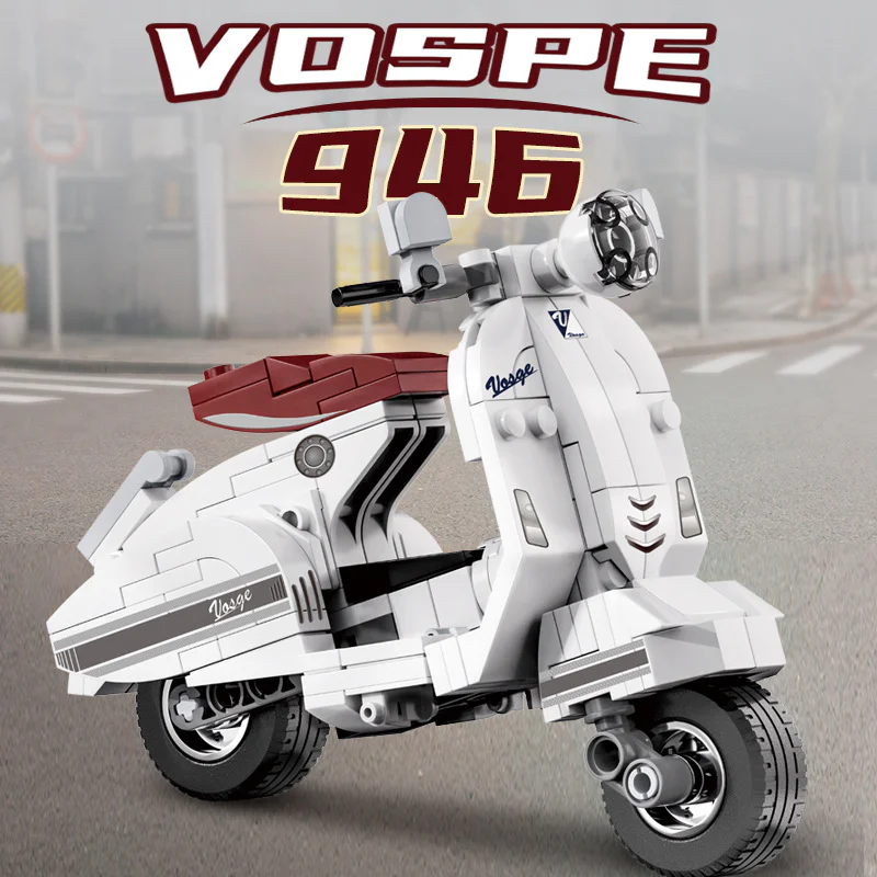 VOSPE-946 CLASSIC MOTORCYCLE 开智 KAZI/高博乐 GBL KY6124 image 1
