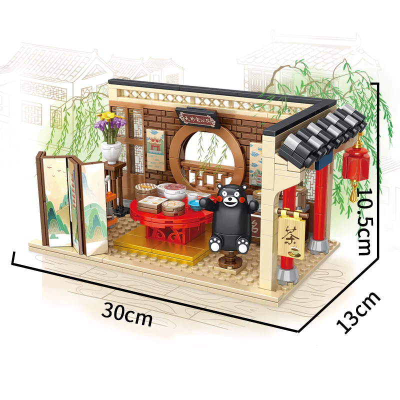 It's an early tea shop 潘洛斯 PANLOSBRICK 880012 image 6
