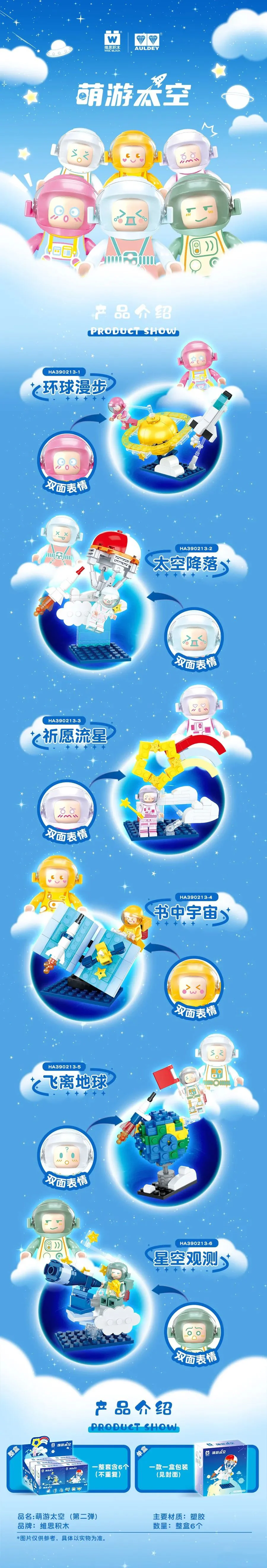 Scrambling in space 维思积木 WISEBLOCK/奥迪双钻 HA390213