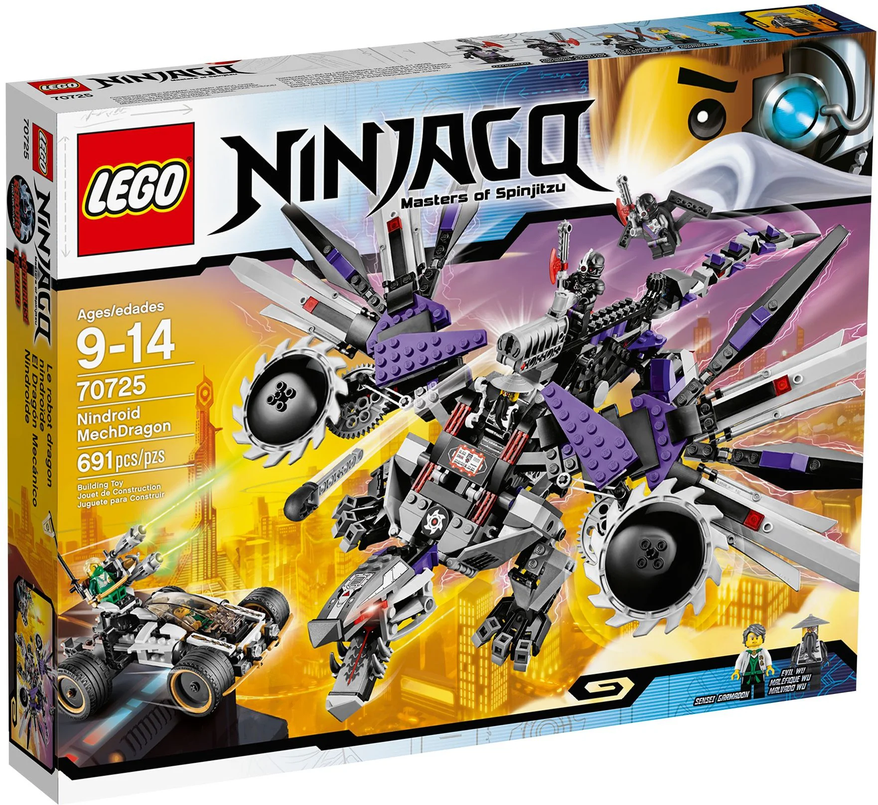 Ninja Robot Mecha Dragon 10224 image 2