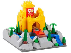 It's a small castle for the 90th anniversary