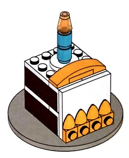 Birthday cake 乐高 LEGO 6385445