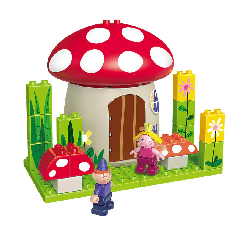 Benban and Lily's little kingdom: Magic mushroom house 启蒙 QMAN/ENLIGHTEN/Keeppley 5203 image 1