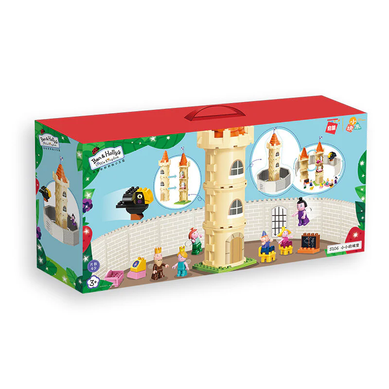Benban and Lily's little kingdom: Little castle 启蒙 QMAN/ENLIGHTEN/Keeppley 5206 image 3