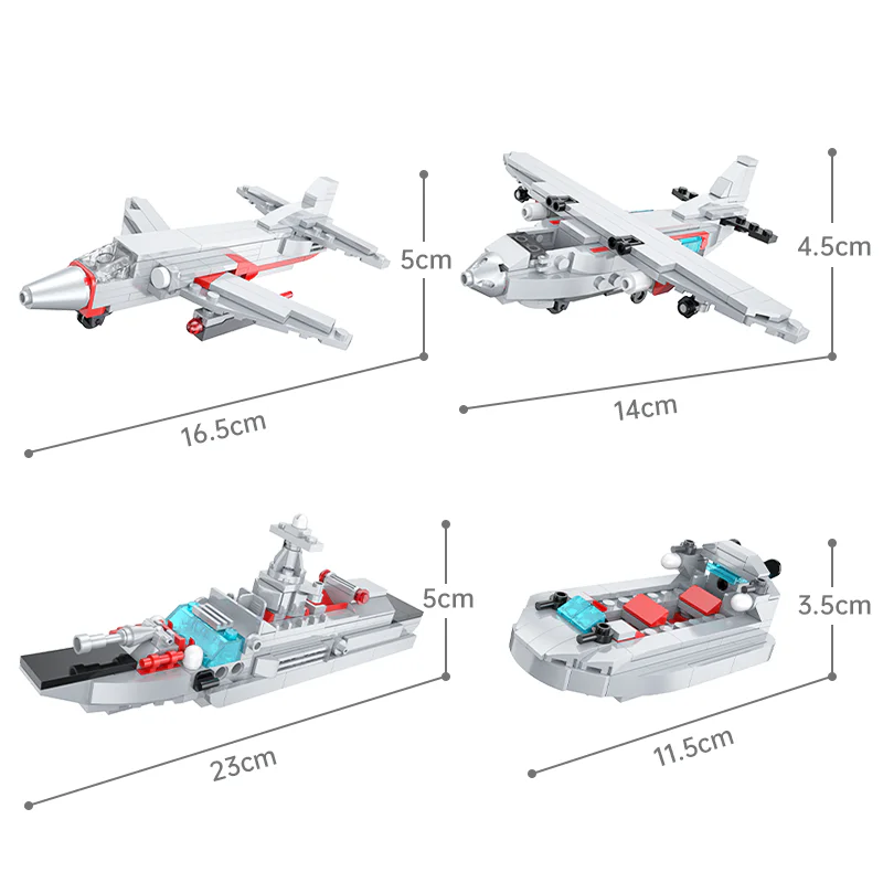33 warship pack 启蒙 QMAN/ENLIGHTEN/Keeppley DZ0135 image 1