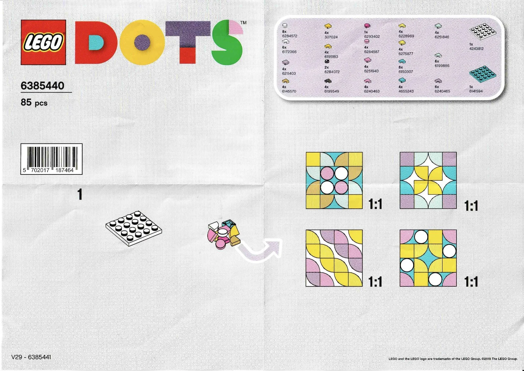 DOTS IMAGE 乐高 LEGO 6385440 image 1