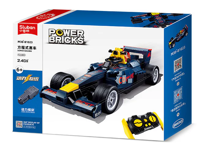 F1 EQUATION REMOTE CONTROL CAR 小鲁班 Sluban M38-B1023 image 1