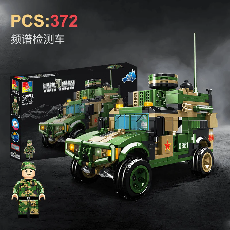 Radar World: Spectrum Detection Vehicle 沃马动漫 WOMA C0851 image 2