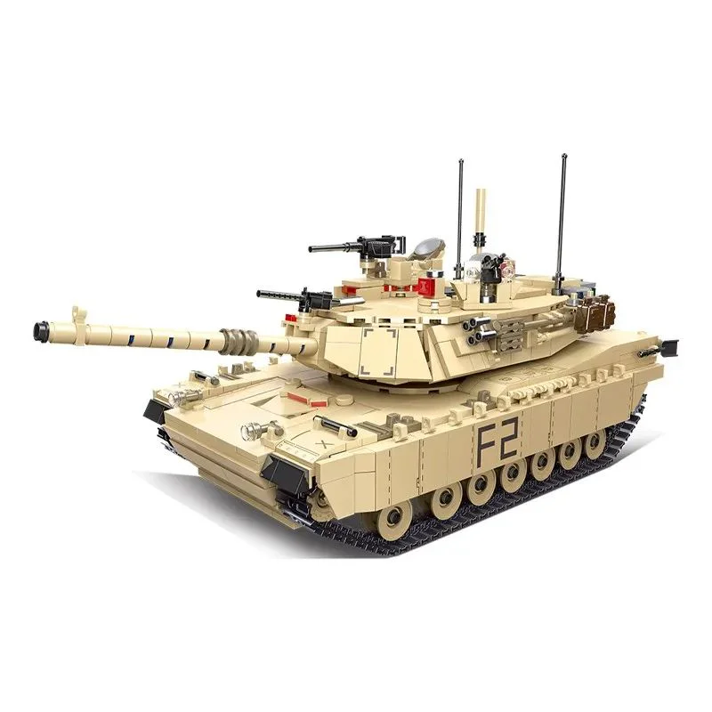 Main battle tank, Abrams, USA 杰星 JIESTAR 61041