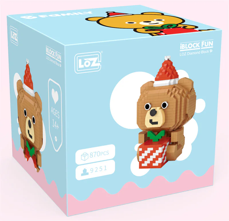 Bear 俐智LOZ 9251 image 1