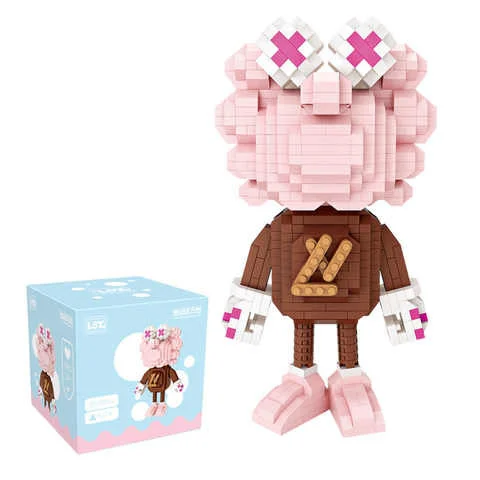KAWS 俐智LOZ 9229