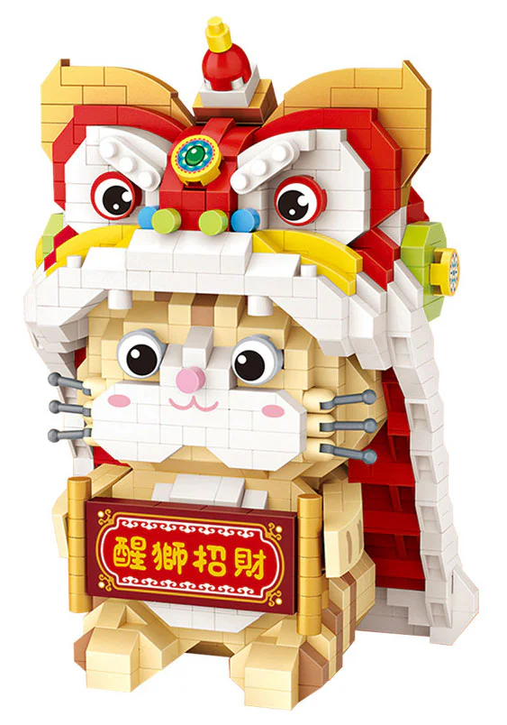 Wake the lion 俐智LOZ 9258