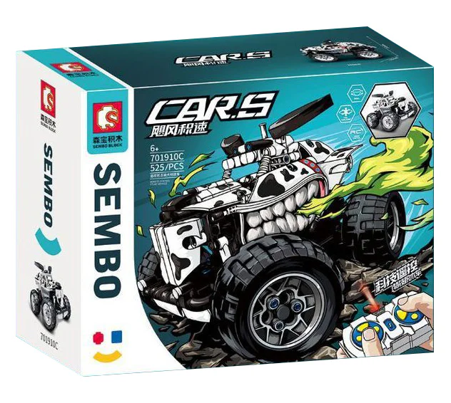 Hurricane speed: Spot dog, remote-controlled large-foot vehicle 森宝 SEMBO 701910C image 1