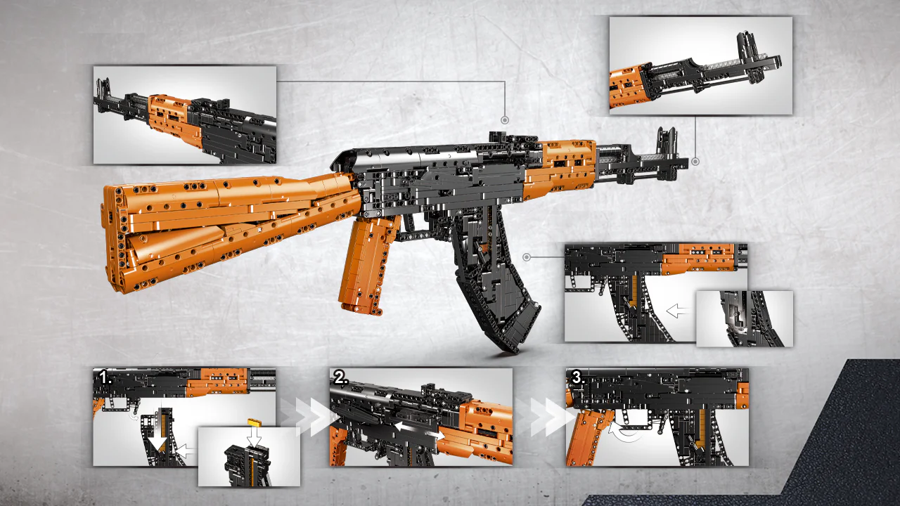 FIELD FIRE LINE: AK47 AKM ASSAULT RIFLE 星堡 XINGBAO XB-24006 image 5