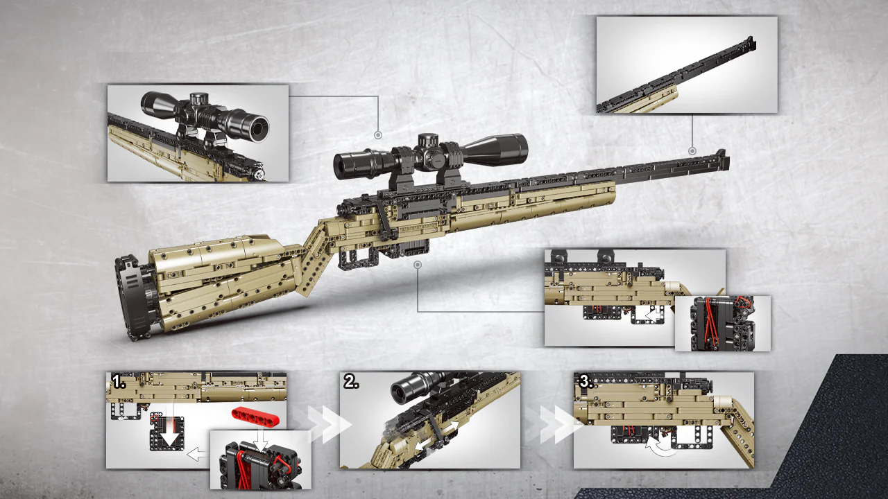 FIELD FIRE LINE: M24 SNIPER RIFLE 星堡 XINGBAO XB-24007 image 4