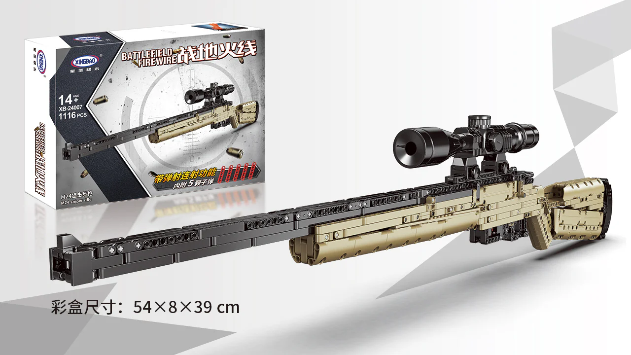 FIELD FIRE LINE: M24 SNIPER RIFLE 星堡 XINGBAO XB-24007 image 5