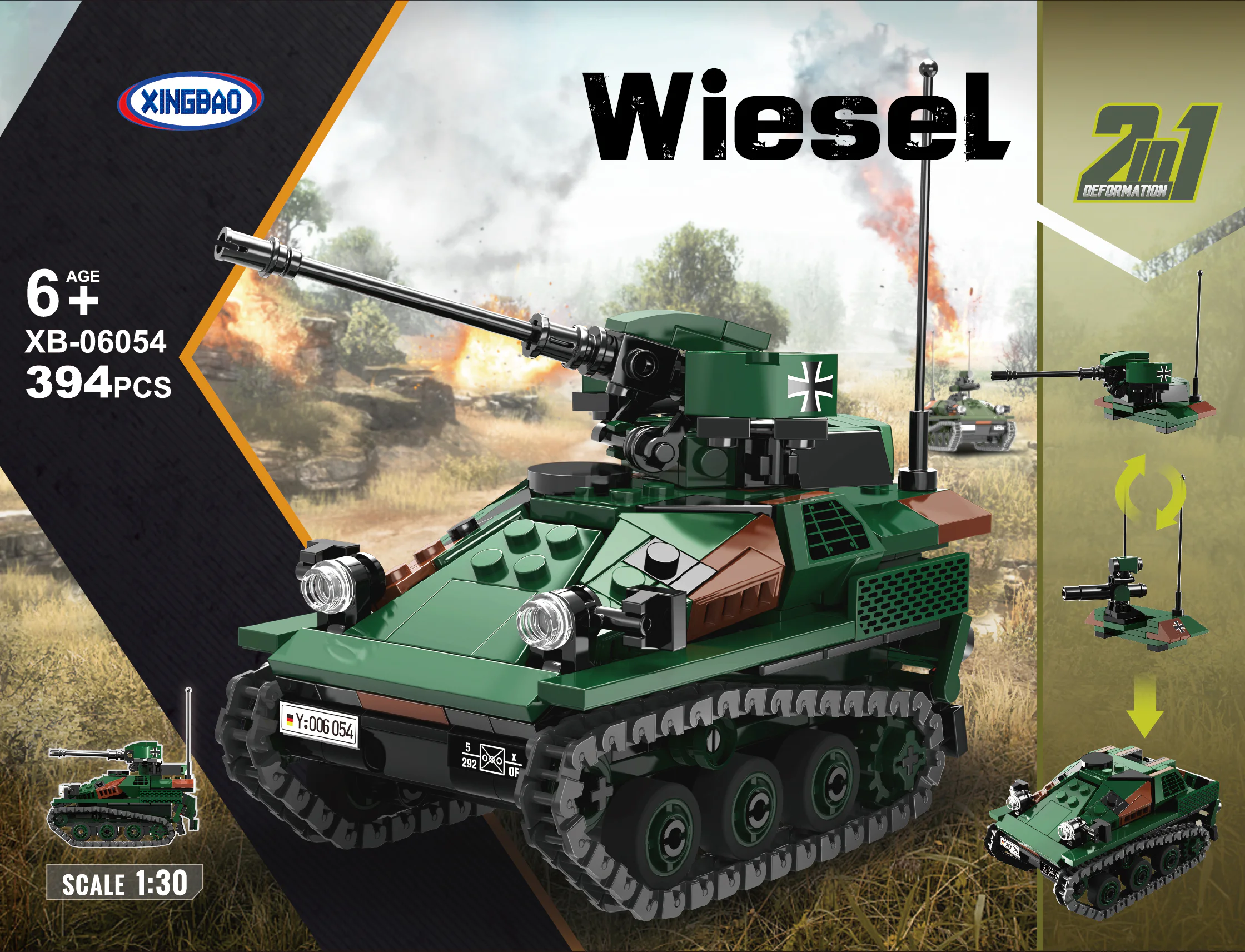 Weasel armoured vehicles 星堡 XINGBAO XB-06054 image 1
